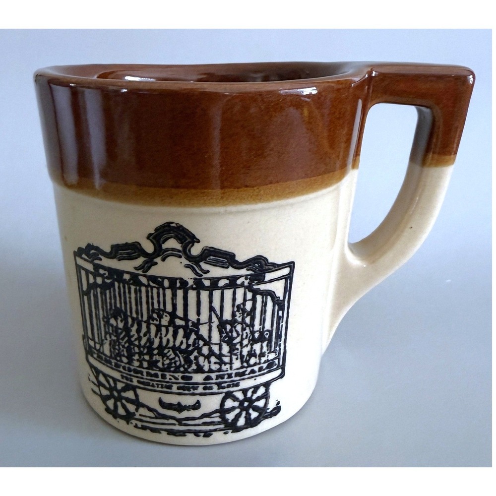 Holt Howard Crandall's Performing Animal Circus Coffee Mug Cup USA